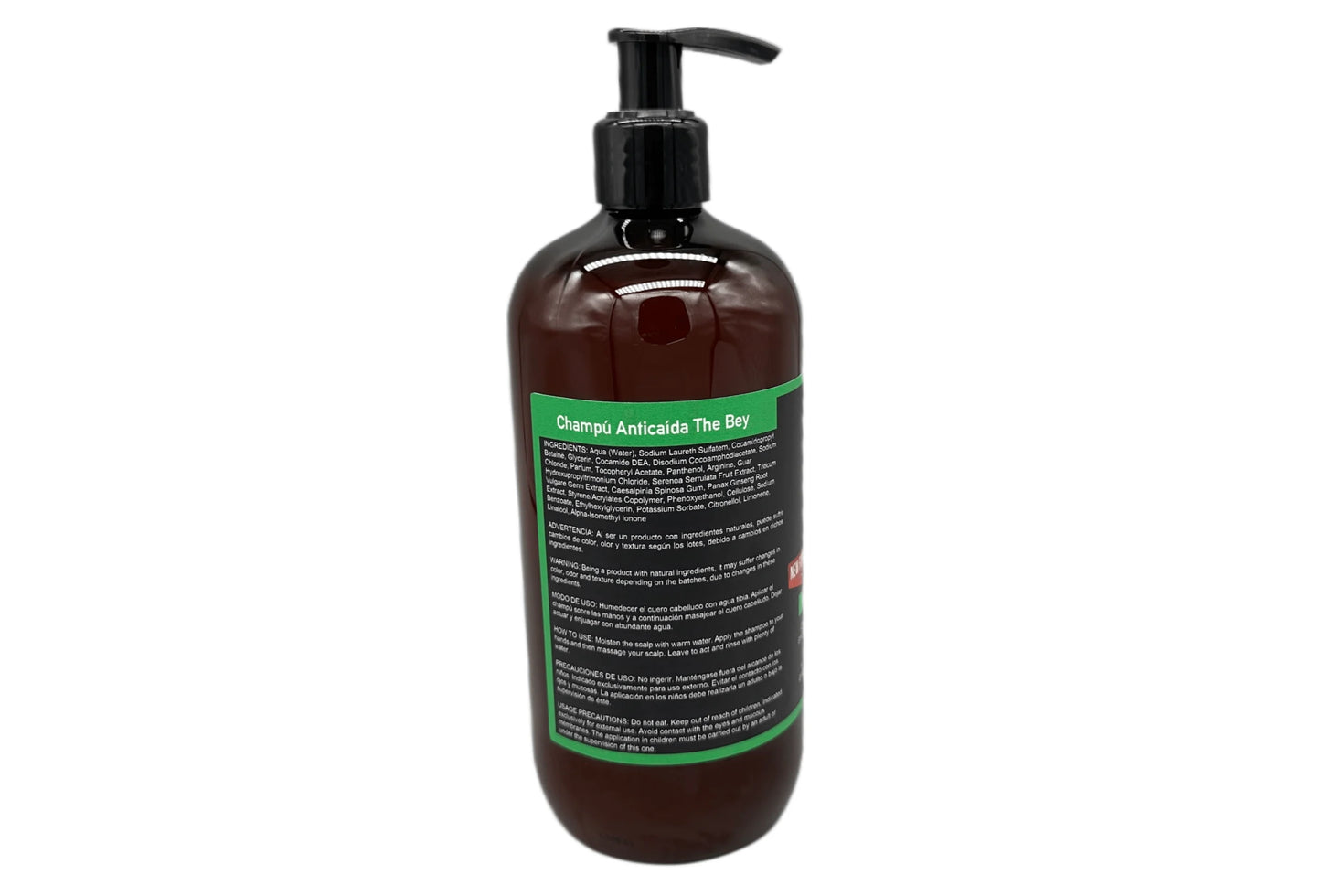 The Bey Champú anticaída con saw palmetto 500 ml