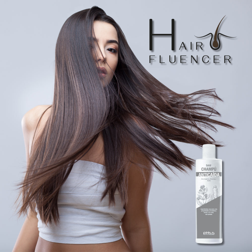Anti-Hair Loss Shampoo with Arginine, Ginseng, and Cinchona. Natural Ingredients, pH 5.5, Paraben-Free