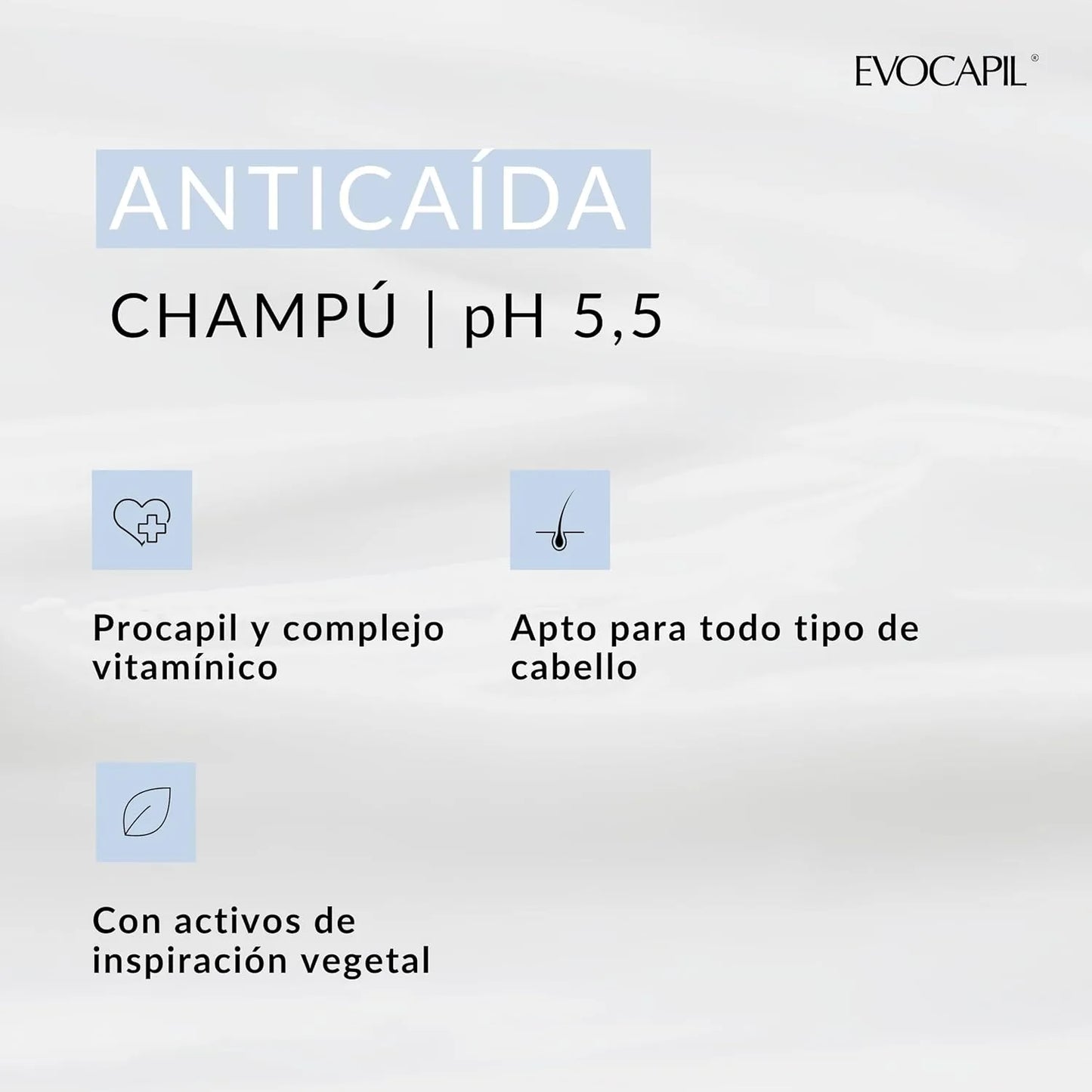 Evocapil Plus Gentle Hair Shampoo (300 ml) - pH 5.5