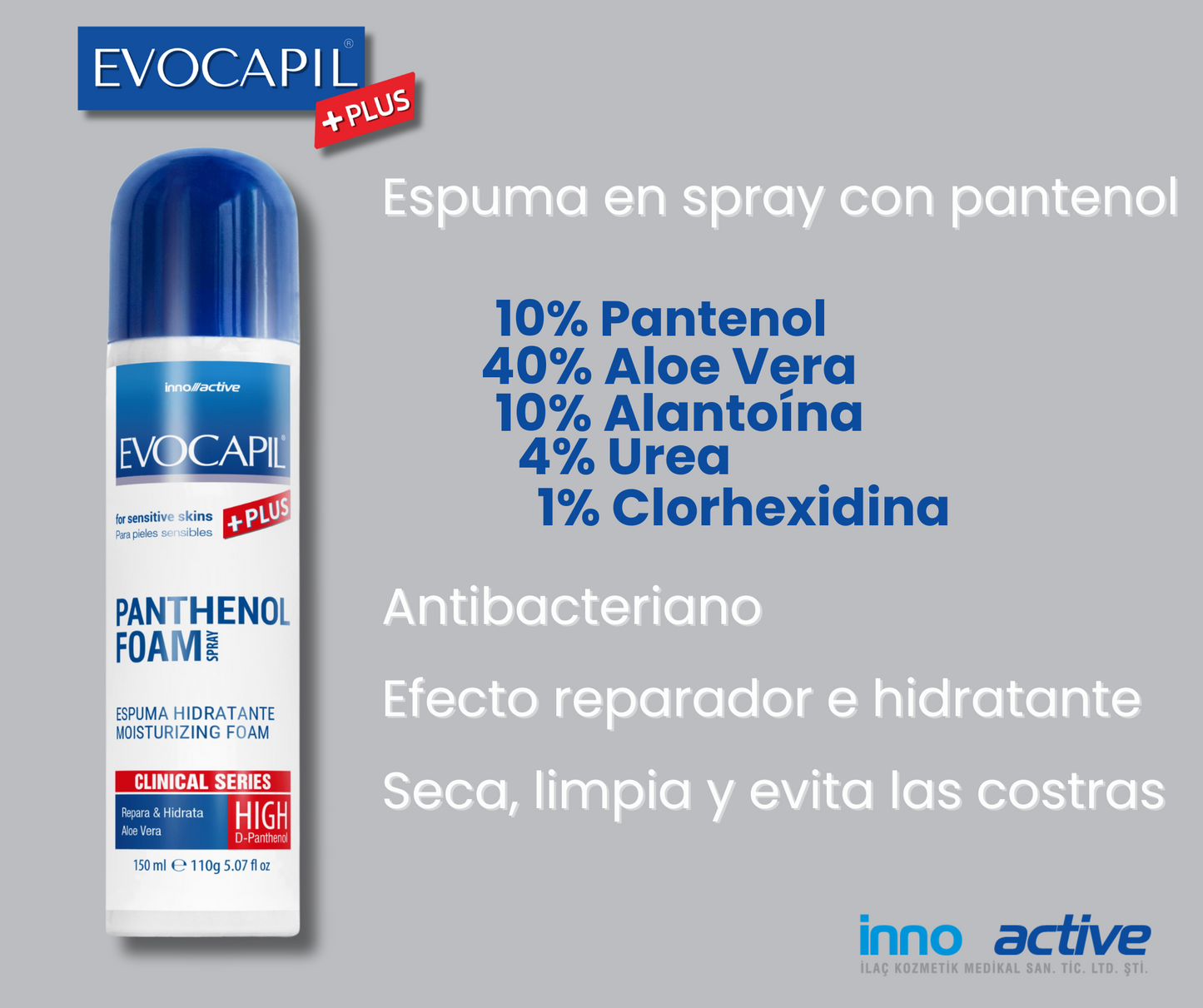 Evocapil Plus Post-Hair Transplant Foam helps soften scabs.