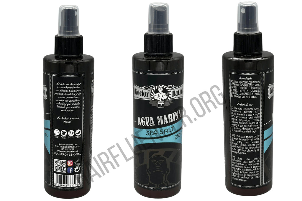 Doctor Barber Agua Marina 250 ml: Volumen, Textura y el Look Surfero Perfecto