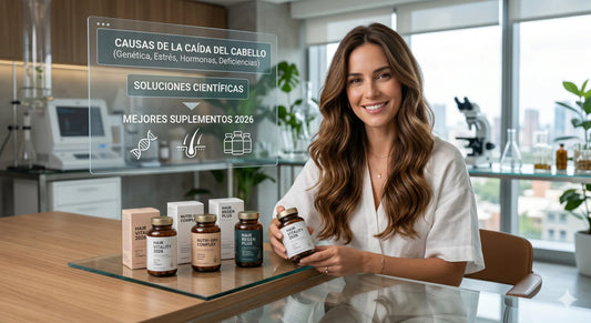 Caída del cabello: causas, soluciones y los mejores suplementos para recuperar tu melena en 2026