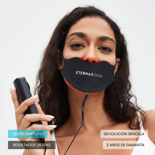 Máscara de Labios LED Infrarroja 850nm Silicona Médica - HairFluencer