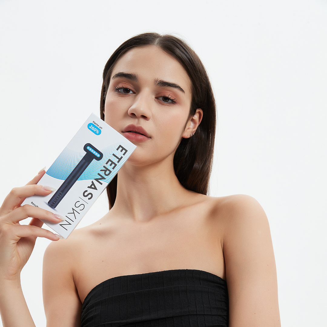 Dispositivo LED Microvibración y Microcorriente con Terapia de Calor - HairFluencer