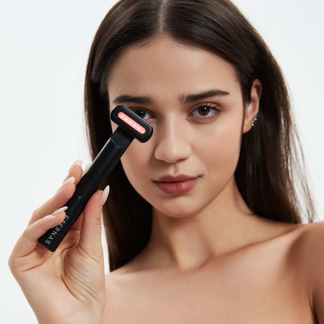 Dispositivo LED Microvibración y Microcorriente con Terapia de Calor - HairFluencer