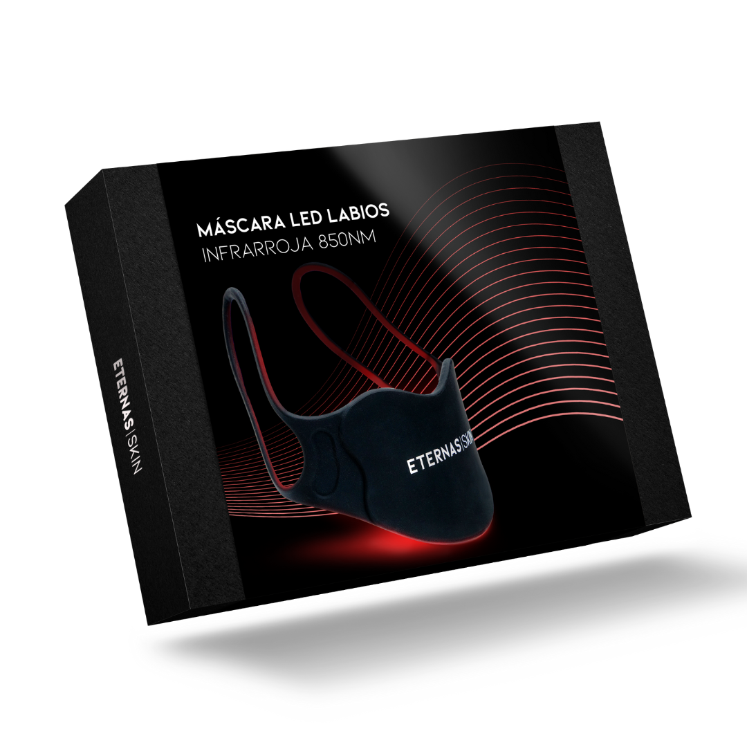 Máscara de Labios LED Infrarroja 850nm Silicona Médica - HairFluencer