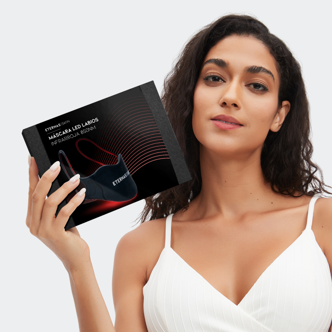 Máscara de Labios LED Infrarroja 850nm Silicona Médica - HairFluencer