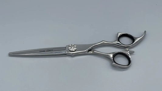The Bey Tijeras Profesionales barberos de Acero Japonés 440C – 6,5"