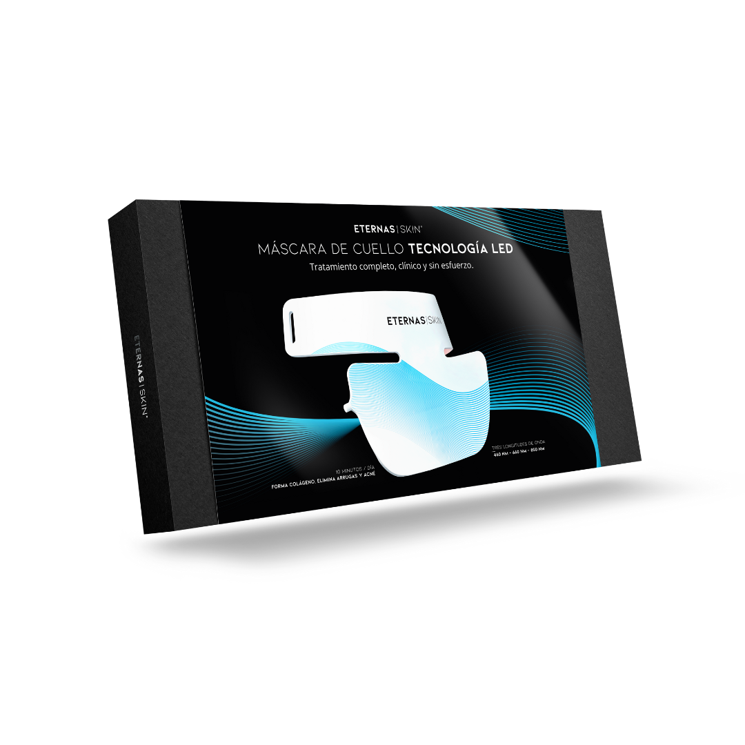 Kit Completo de Máscaras LED Infrarrojas 850nm – Silicona Médica para Rostro, Cuello y Escote - HairFluencer
