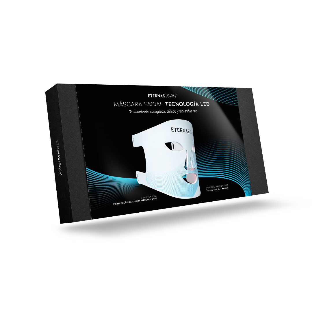 Kit Completo de Máscaras LED Infrarrojas 850nm – Silicona Médica para Rostro, Cuello y Escote - HairFluencer