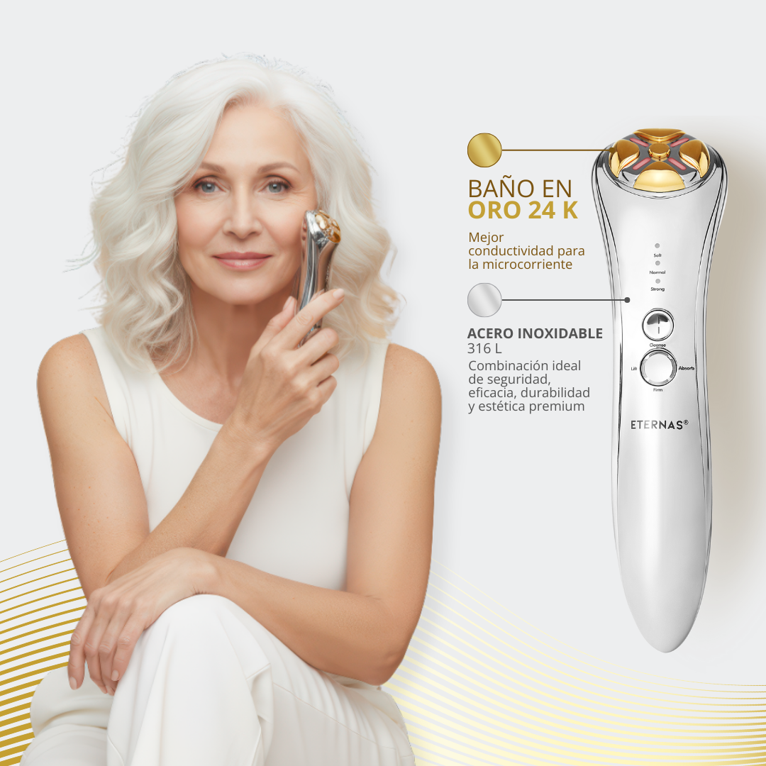 RF Multifunción Oro 24K Antiedad & Lifting - HairFluencer
