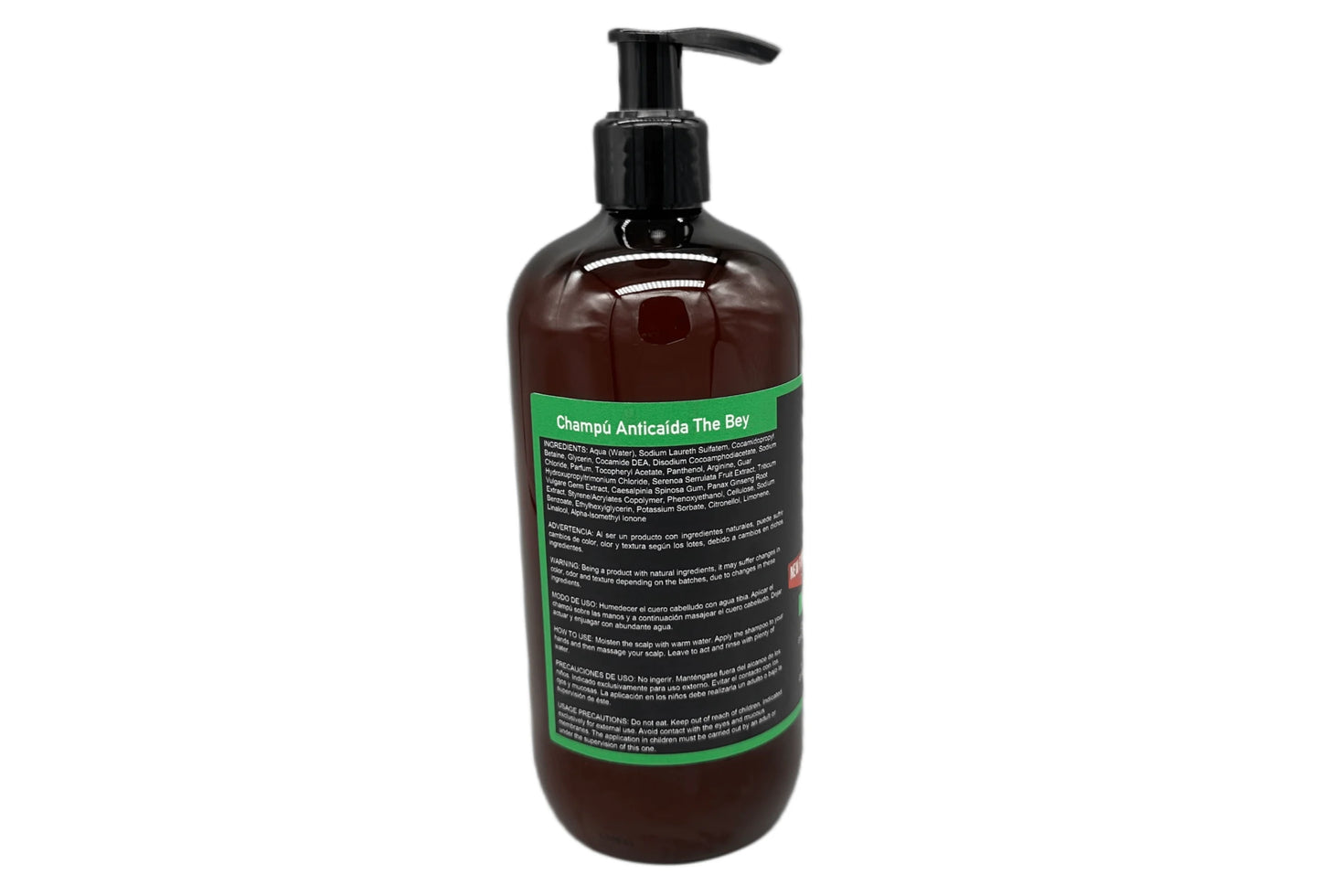 The Bey Shampooing Antichute avec Saw Palmetto 500 ml