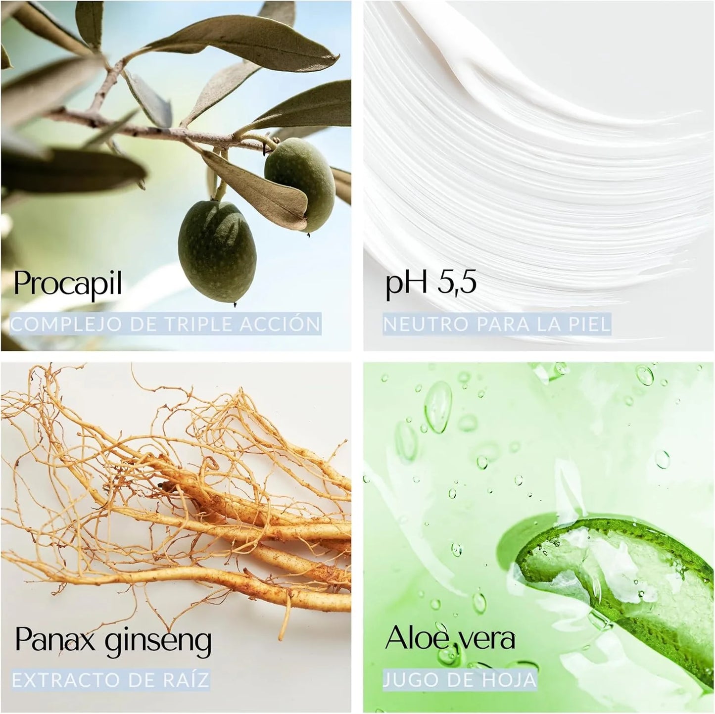 Evocapil Plus Shampoo Anti-Indebolimento dei Capelli 300ml PH 5.5 - Ideale per l'uso dopo un trapianto di capelli