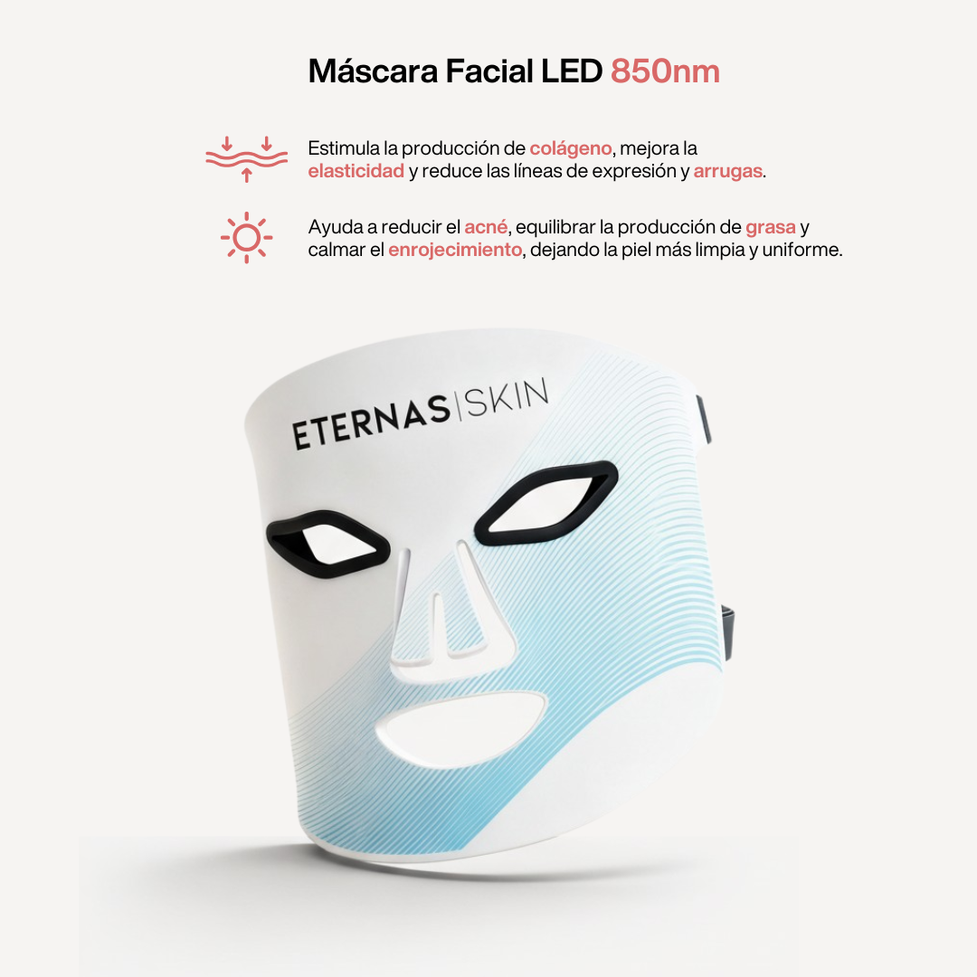 Máscara LED Infrarroja Profesional - 850nm - HairFluencer