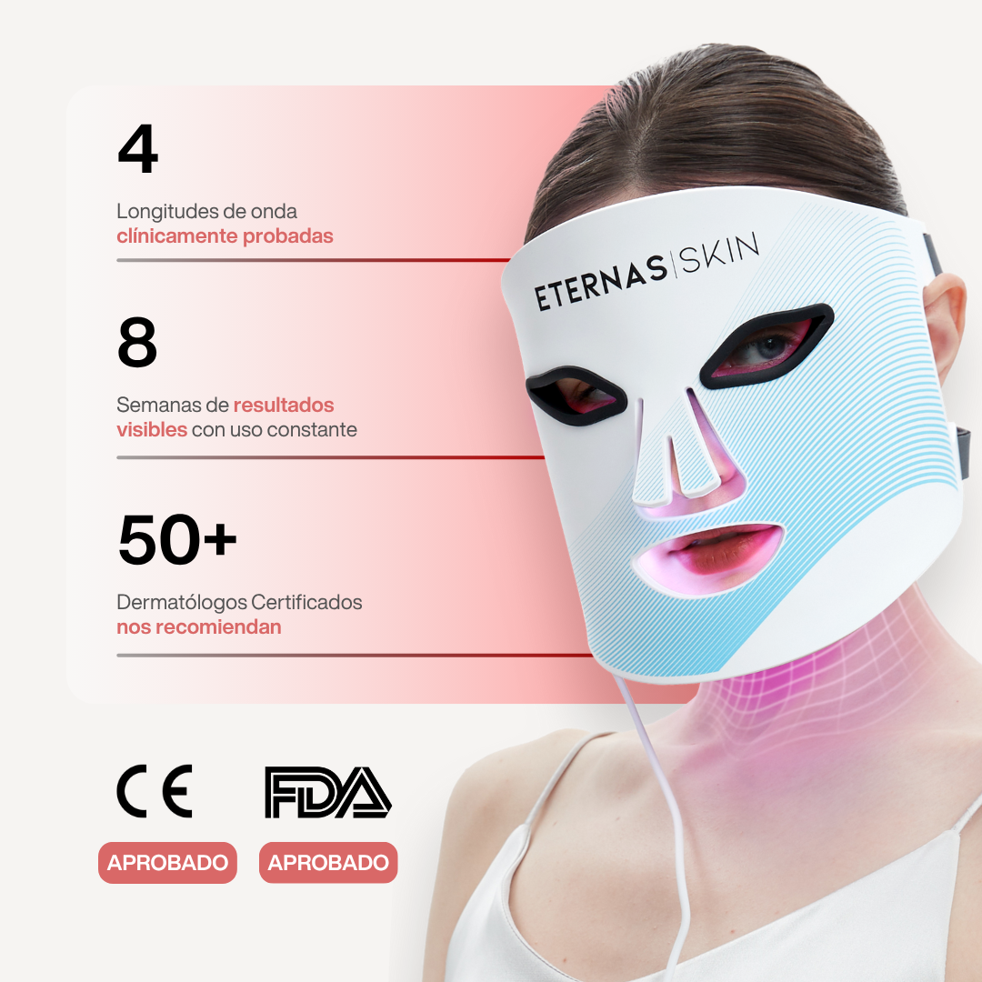 Máscara LED Infrarroja Profesional - 850nm - HairFluencer