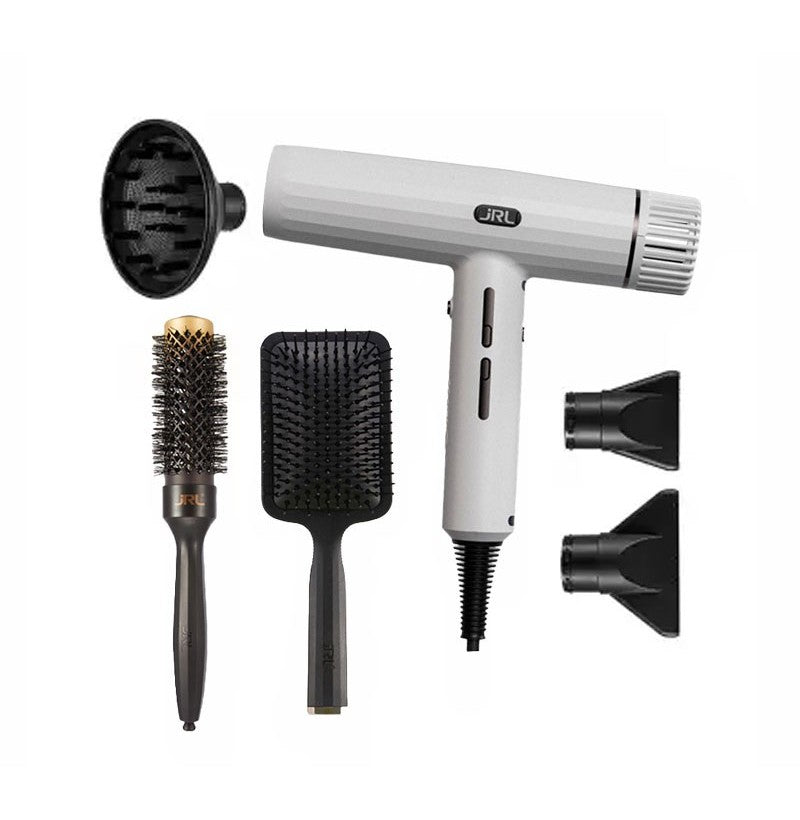 Pack Secador de pelo JRL Forte Pro Brushless con 2 cepillos - HairFluencer