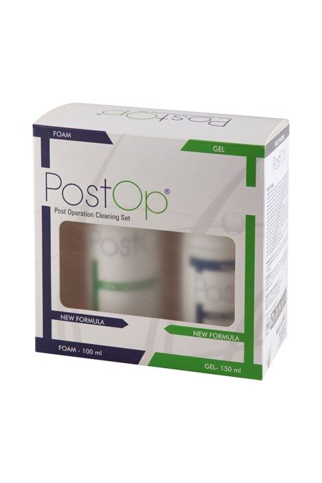 PostOP set de cuidado post trasplante capilar Gel + Espuma