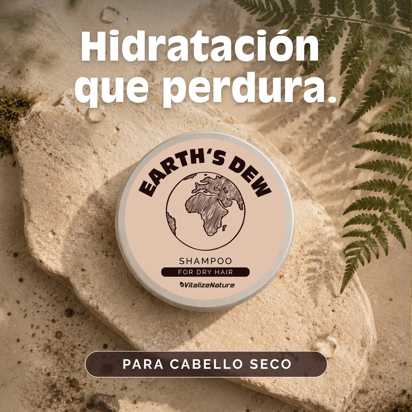 Champú Sólido VitalizeNature | Cuidado Capilar Botánico y natural 100x100